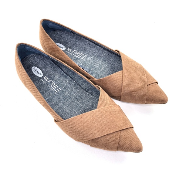 dr scholls pointed toe flats